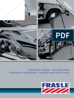 Brake Pads Catálogo Aplicaciones