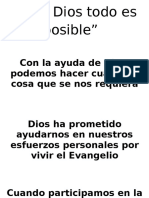 Para Dios Todo Es Posible