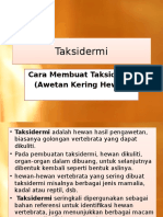 Taksidermi