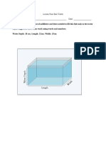 Lesson Four Exit Ticket