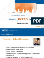 Incoterms 2010 Jan 2016