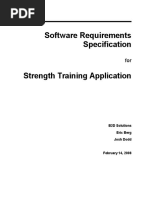 Software Requirements Specification: B2D Solutions Eric Berg Josh Dodd