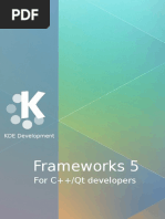 KDE Frameworks Cookbook