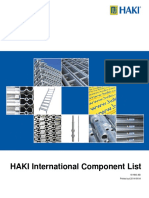 HAKI International Component List 140904 PDF