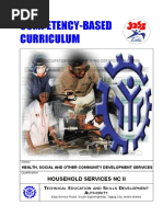 CBC Household Services NC II