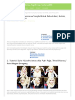 Download 30 Tutorial Hijab Pashmina Simple Untuk Sehari-Hari Kuliah Kantor Terbaru 2016 by Jade Elsey SN314862930 doc pdf