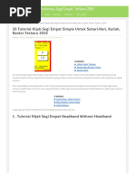 Download 30TutorialHijabSegiEmpatSimpleUntukSehari-HariKuliahKantorTerbaru2016byJadeElseySN314862974 doc pdf