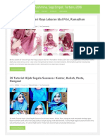 Download Aneka Tutorial Hijab Pashmina Segi Empat Terbaru 2016 by Jade Elsey SN314862984 doc pdf
