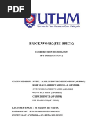 Tie Brick Lab Report