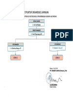 Struktur Organisasi  