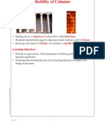 Structural Stability of Column