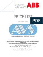 Abb Price ListABB PRICE LIST PDF