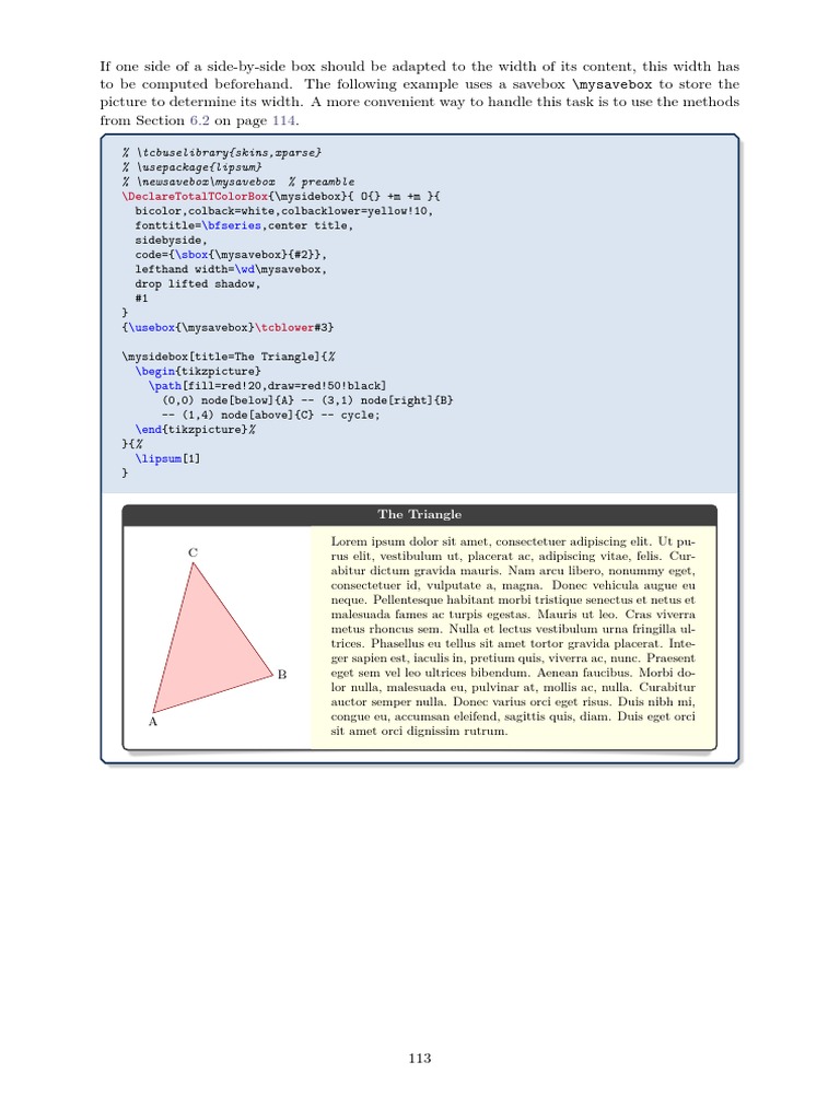 Tcolorbox | PDF