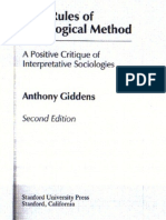 Giddens, A. (1993) New Rules of Sociological Method