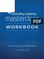 The First Step of The Master Class by Deborah Workbook A