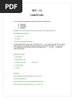 Assignment - IA Linked Lists Solutions