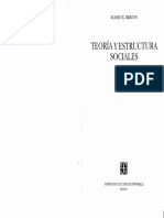 Robert Merton Teoria y Estructura Sociales