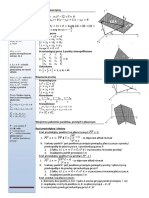 Karta Wzorow - Punkt Prosta Plaszczyzna W R3