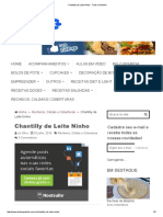 Chantilly de Leite Ninho - Tudo No Potinho PDF