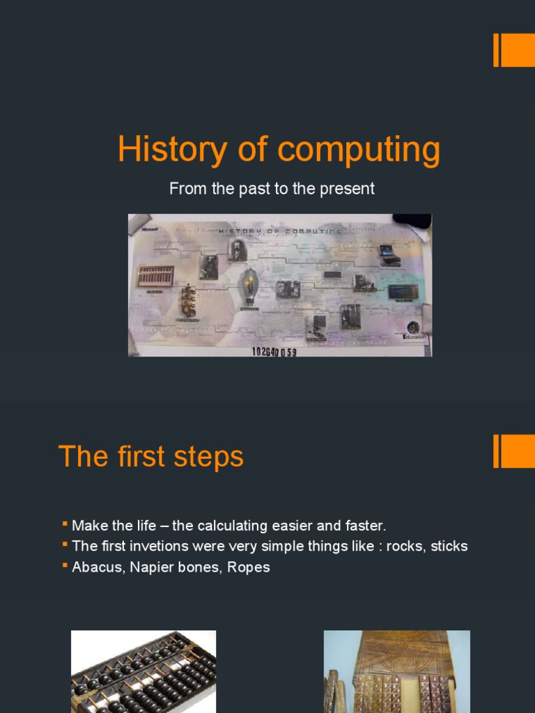 Evolution of Computing Technology | PDF | Art