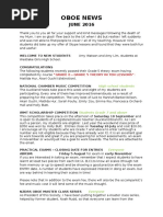 oboe news june 2016