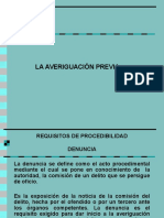 Curso Averiguación Previa