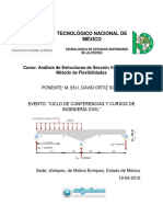 Curso Estructuras de Sección Variable Con Flexibilidades - M. en I. David Ortiz (México) AESVMF