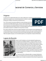 Historia de La Cámara Nac de Comercio y Servicios Uruguay