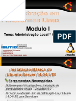 Administraçao em Plataforma Linux-Modulo I