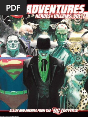 Dc Adventures Heroes And Villains Vol 2 Pdf Fantasy Characters Dc Comics