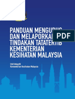 Buku Panduan Mengurus Dan Melaporkan Tindakan Tatatertib Kkm