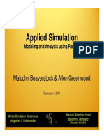 Applied Simulation: Malcolm Beaverstock & Allen Greenwood