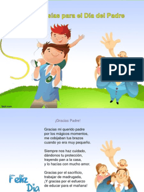 Poesias para El Dia Del Padre | PDF
