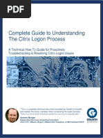 Complete Guide To Understanding The Citrix Logon Process