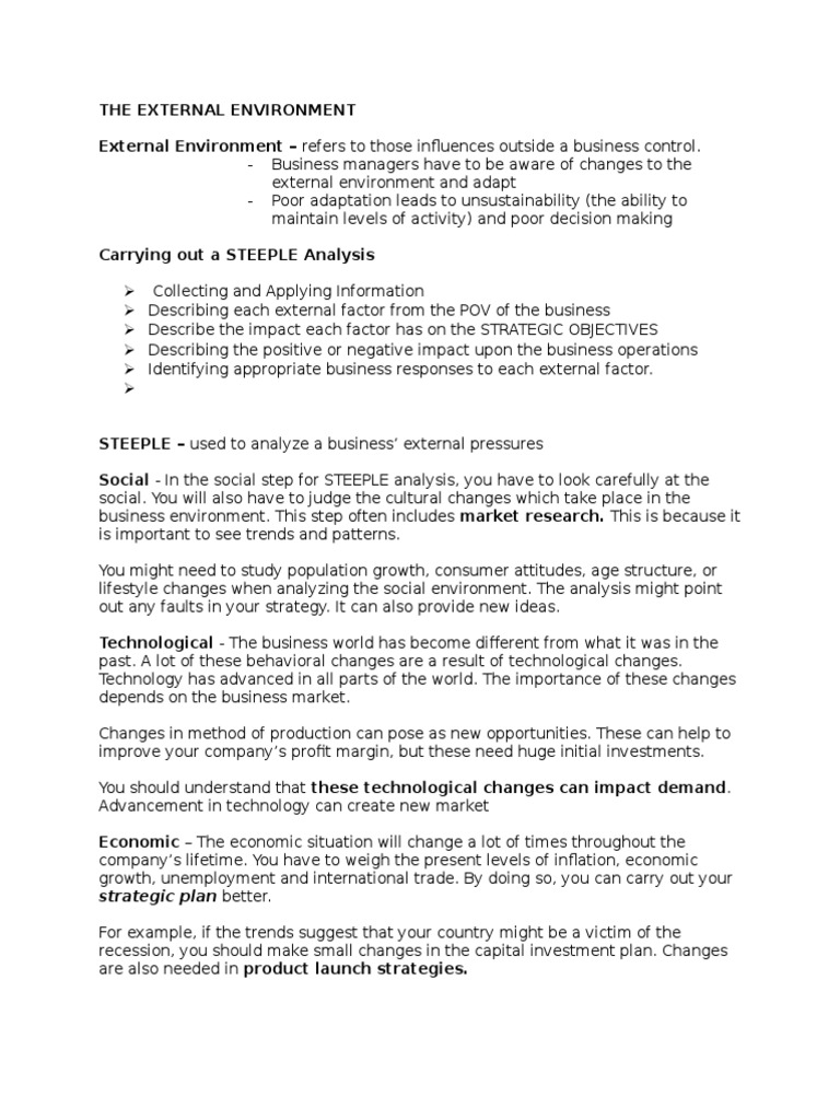 Swot and pestle analysis examples image
