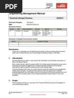 Engineering Management Manual: Technical (Design) Reviews ED0013