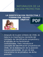 Naturaleza de La Identificacion Proyectiva