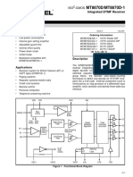 datasheet MT8870