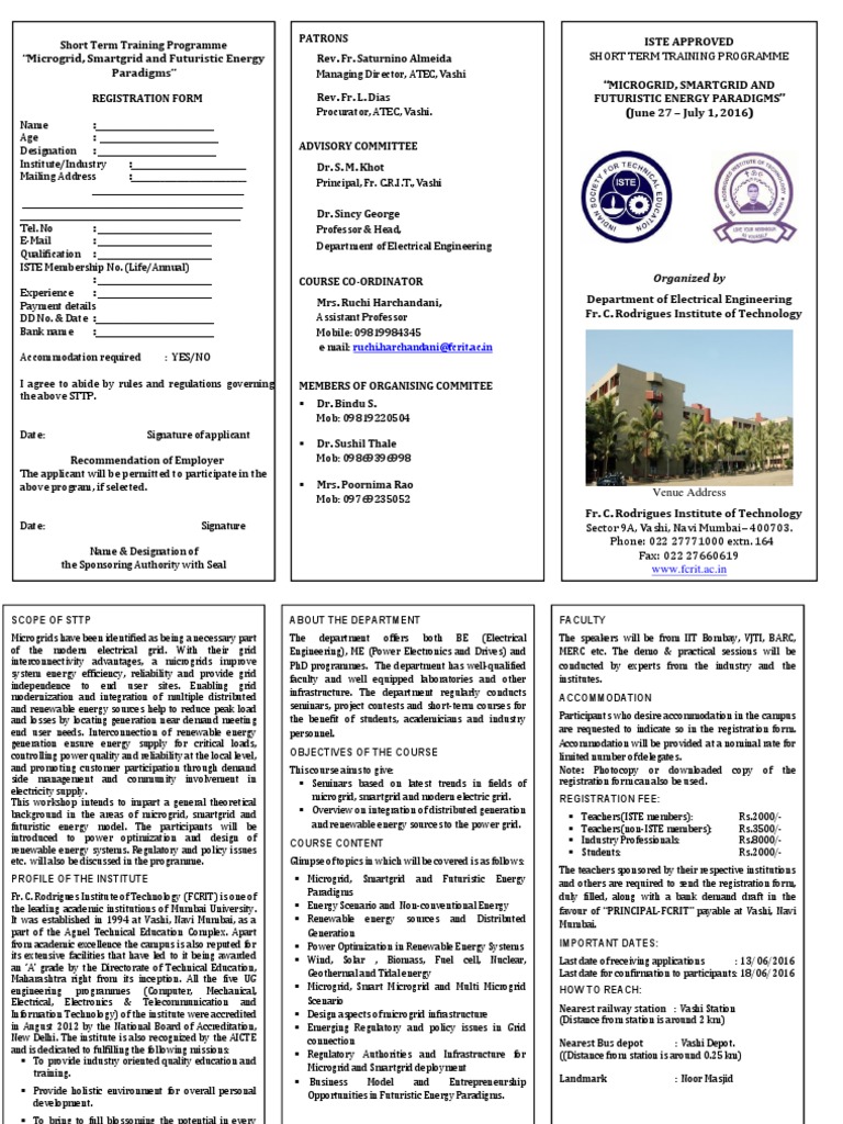 Final Brochure Sttp June 2016 Download Free Pdf Distributed
