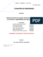 Distintas Formas de Asignar Derechos de Acceso a Un Archivo, Dependiendo Del Tipo de Usuario