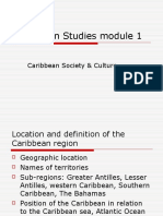m 1 Caribbean Studies Module 1