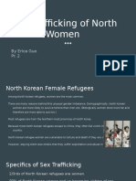 Sex Trafficking of North Korean Women