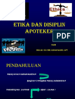 Etika Dan Disiplin Apoteker PDF