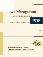 Chapter 16 Environmental Cost