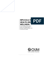 MPU3313 - MPU2313 Health & Wellness