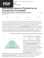 Rebuilding Maslow’s Pyramid on an Evolutionary Foundation _ Psychology Today