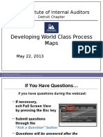 Developing World Class Process Maps