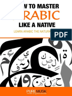 How To Master Arabic Like A Native