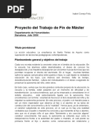 La acción educativa