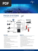 Pa/Ga Systems: Industronic Industrial Applications